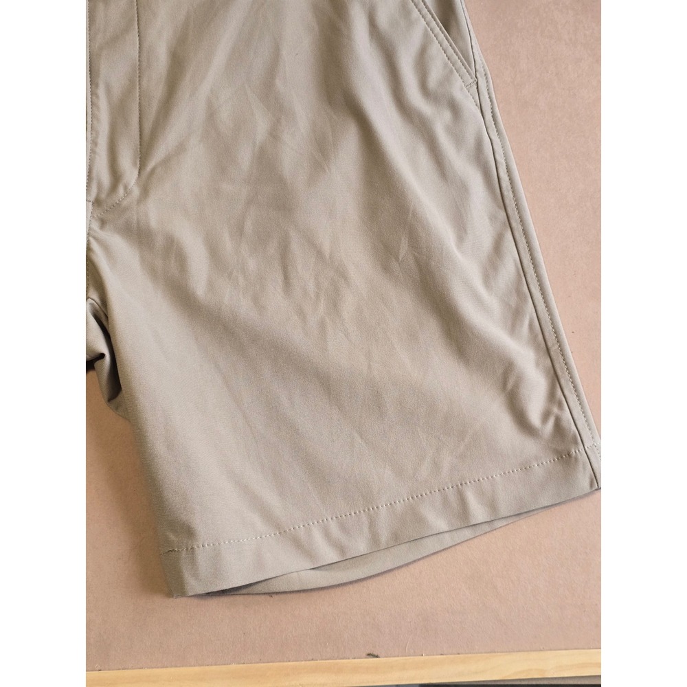 😀Levi Strauss XX Chino Standard Fit Shorts Mens 38 Tan Khaki Flat Front Stretch - Picture 4 of 16